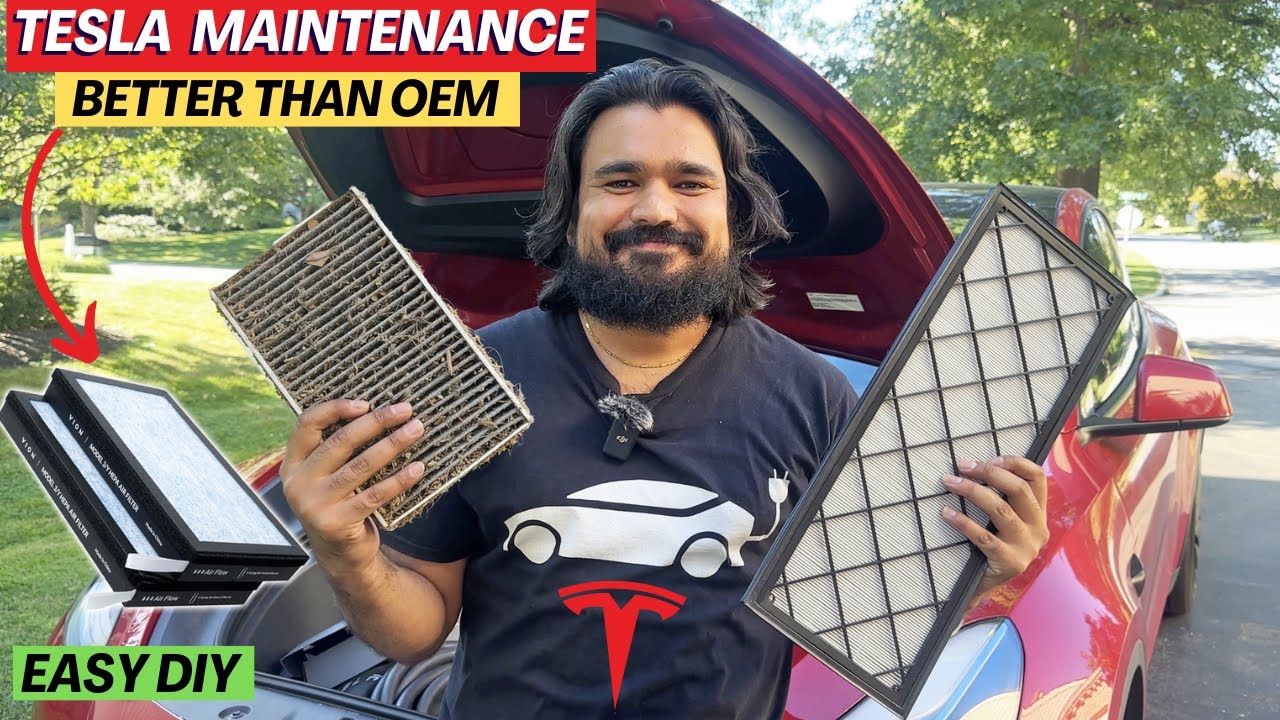 How to Change Tesla Model 3 & Y Filters: The EASY DIY Way! (Better Than OEM)