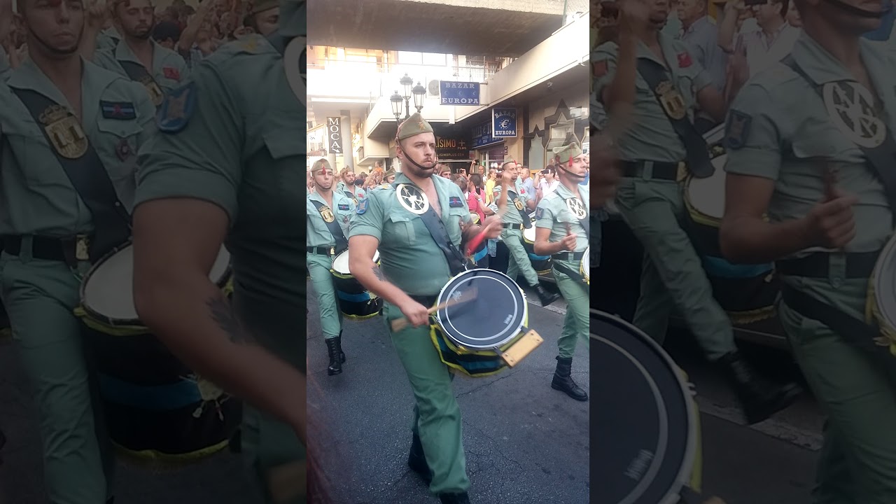 Legionarios en Torremolinos