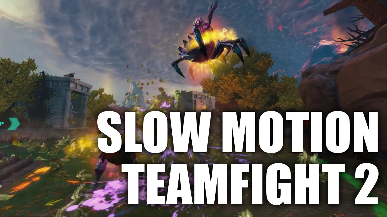 Smite Teamfight in slow motion 2