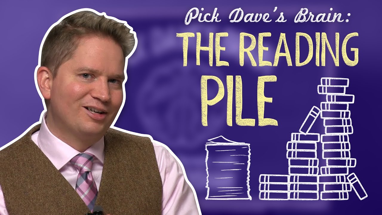 3 Tips for getting through your reading pile - Pick Dave's Brain