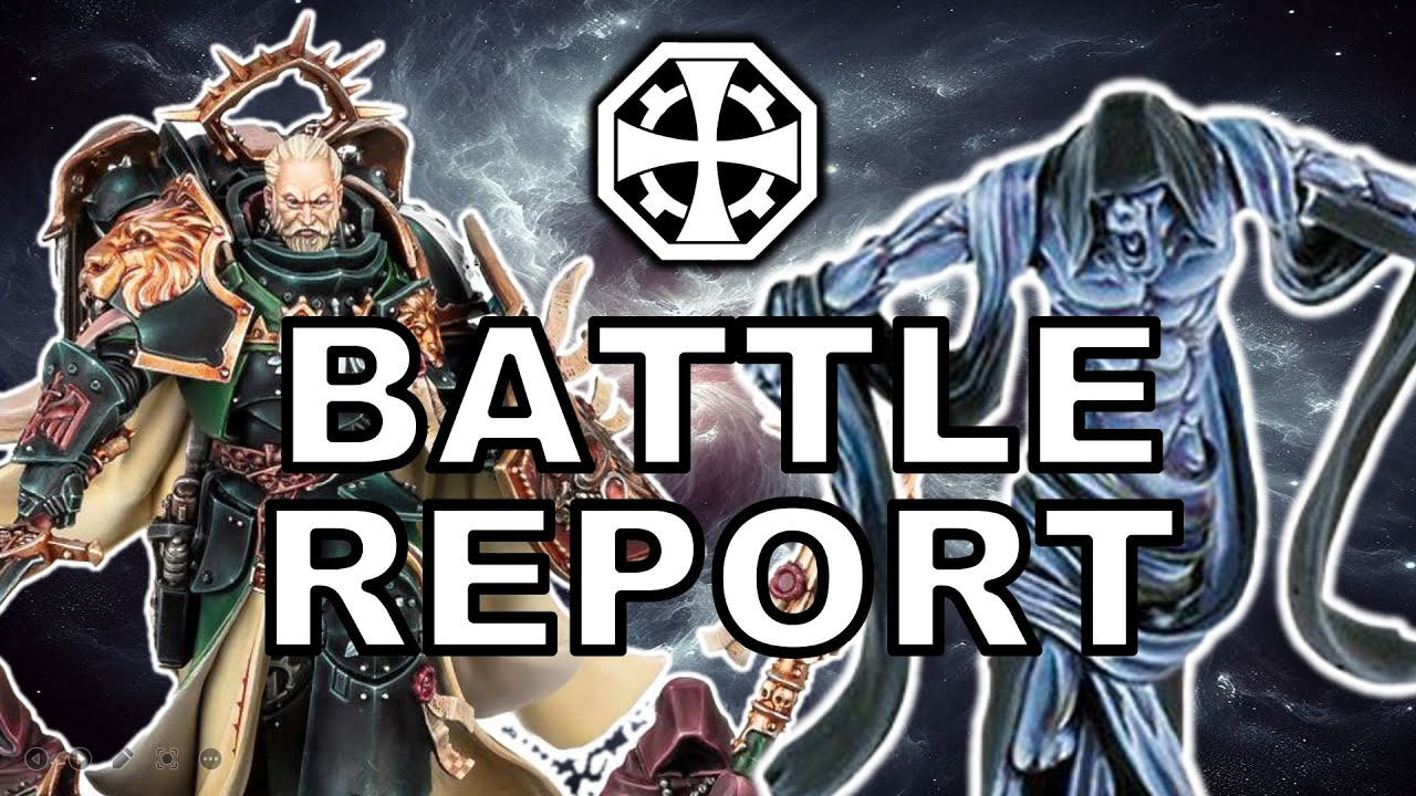 Dark Angels Vs Necrons : 10th edition Warhammer 40k Battle Report 2000 points