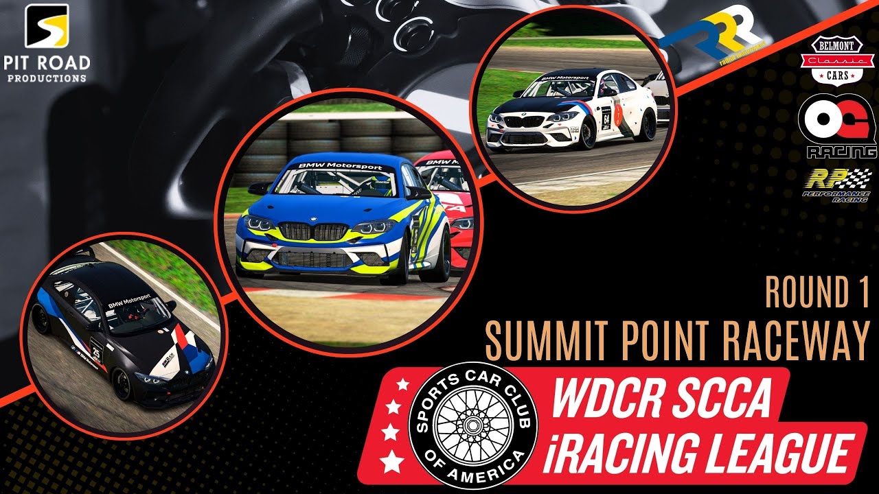 WDCR  SCCA Virtual Racing League - Round 1 - Summit Point Raceway
