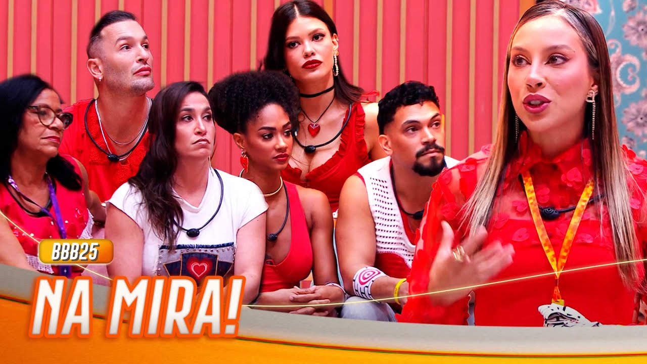 FOGO NO PARQUINHO! ALINE REBATE RENATA APÓS VIRAR ALVO DO NA MIRA DA LÍDER: “POBI DA COBRA!”| BBB 25