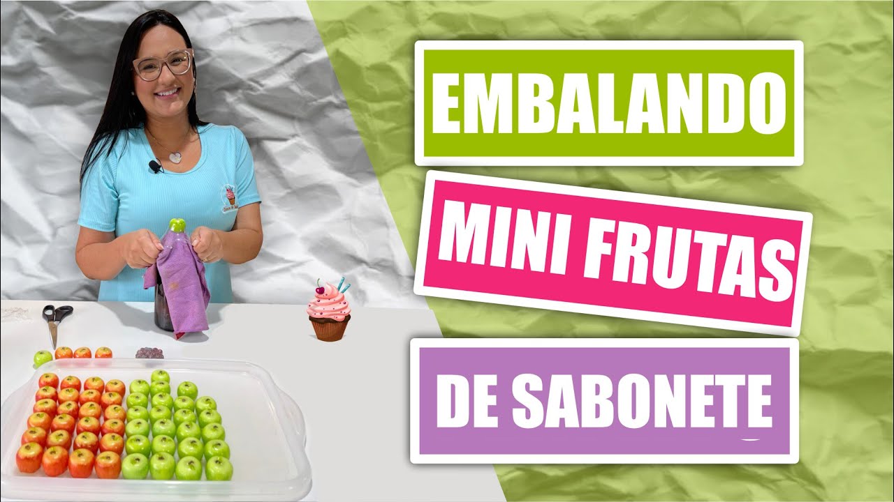 Como Embalo Sabonetes Artesanais