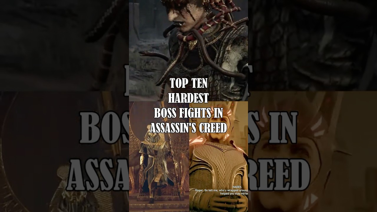 Top Ten Hardest Assassin's Creed Boss Fights