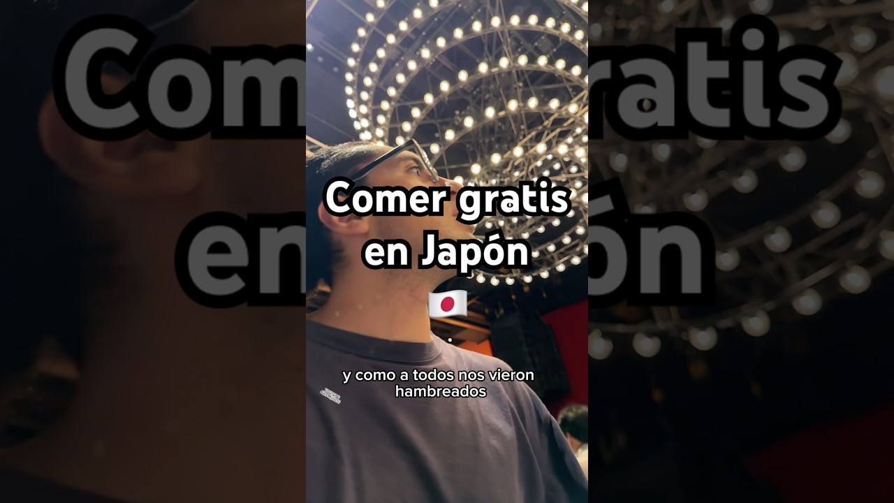 COMER GRATIS en JAP&Oacute;N 🇯🇵 #japon #vivirenjapon #quehacerenjapon #comidajaponesa #undiaconmigo