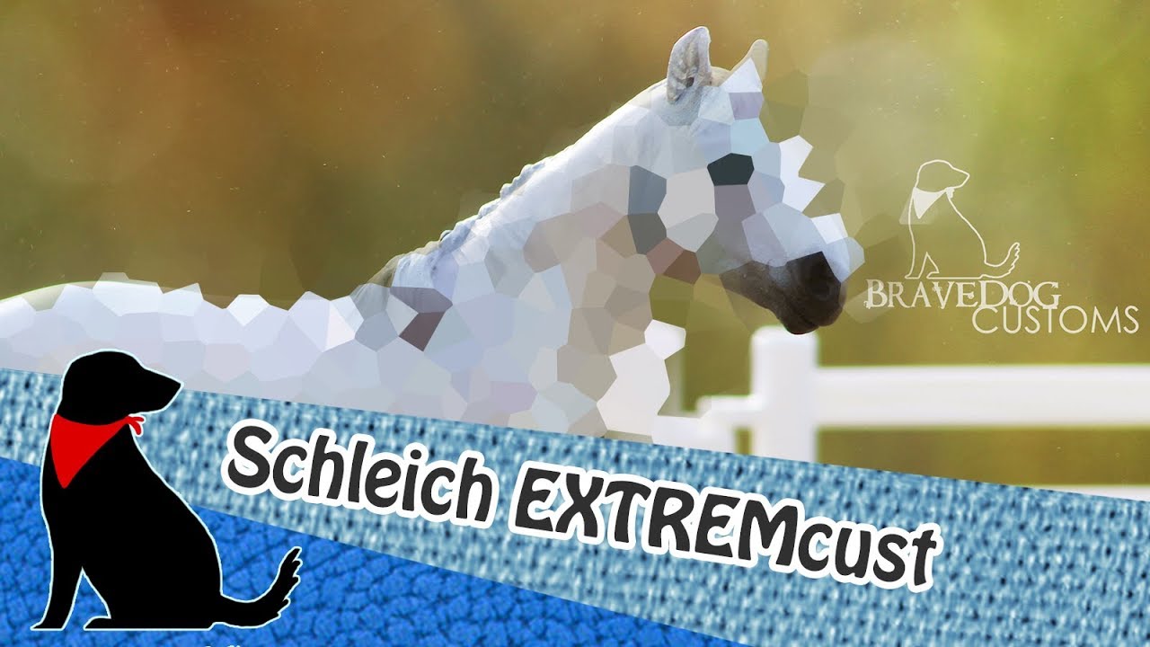 WAS WURDE AUS...dem Schleich Lipizzaner?! (+Repaint Update!!!)