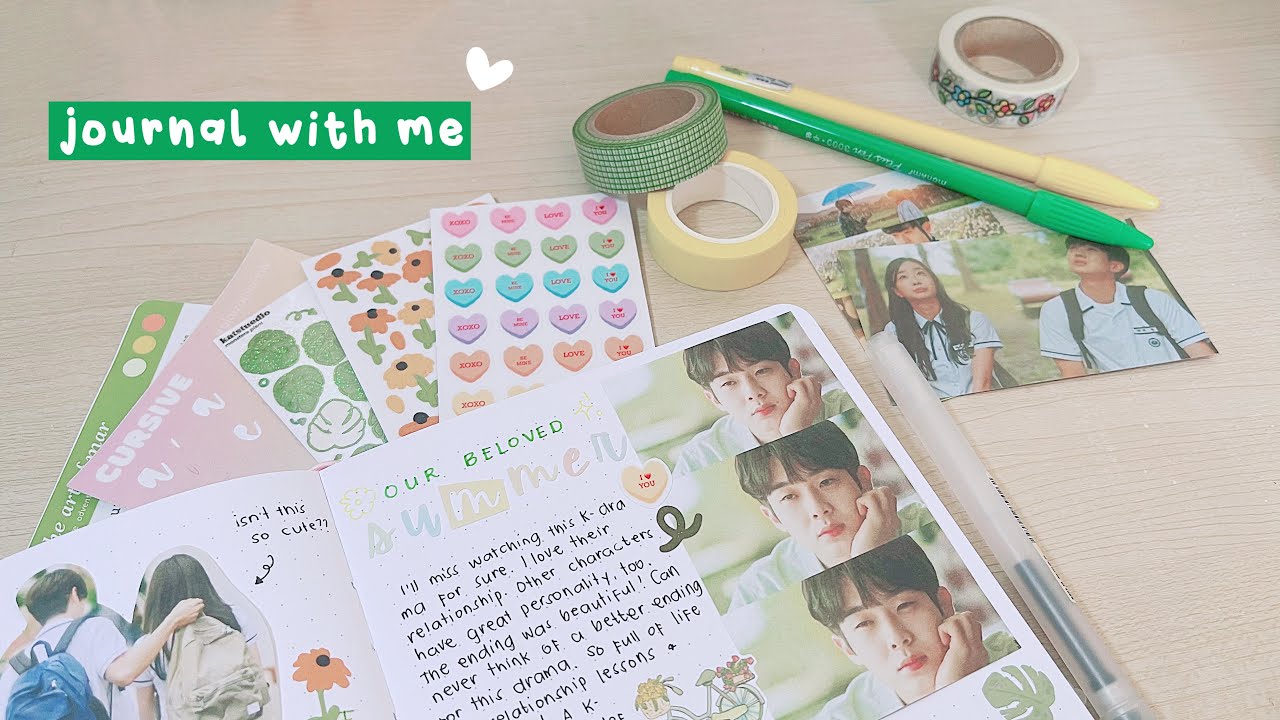 Journal with Me: Our Beloved Summer 🌷 kdrama journal