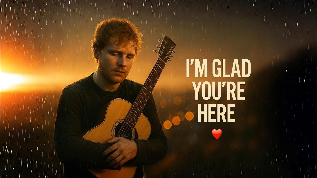 I’m Glad You’re Here ❤️   Inspired by  Ed Sheeran | Emotional Love Song | Ed Sheeran Style 2026
