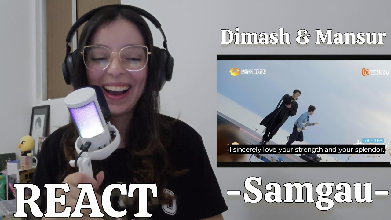 Dimash Qudaibergen & Mansur - Samgau (Live at Voice Beyond Horizon) REACT