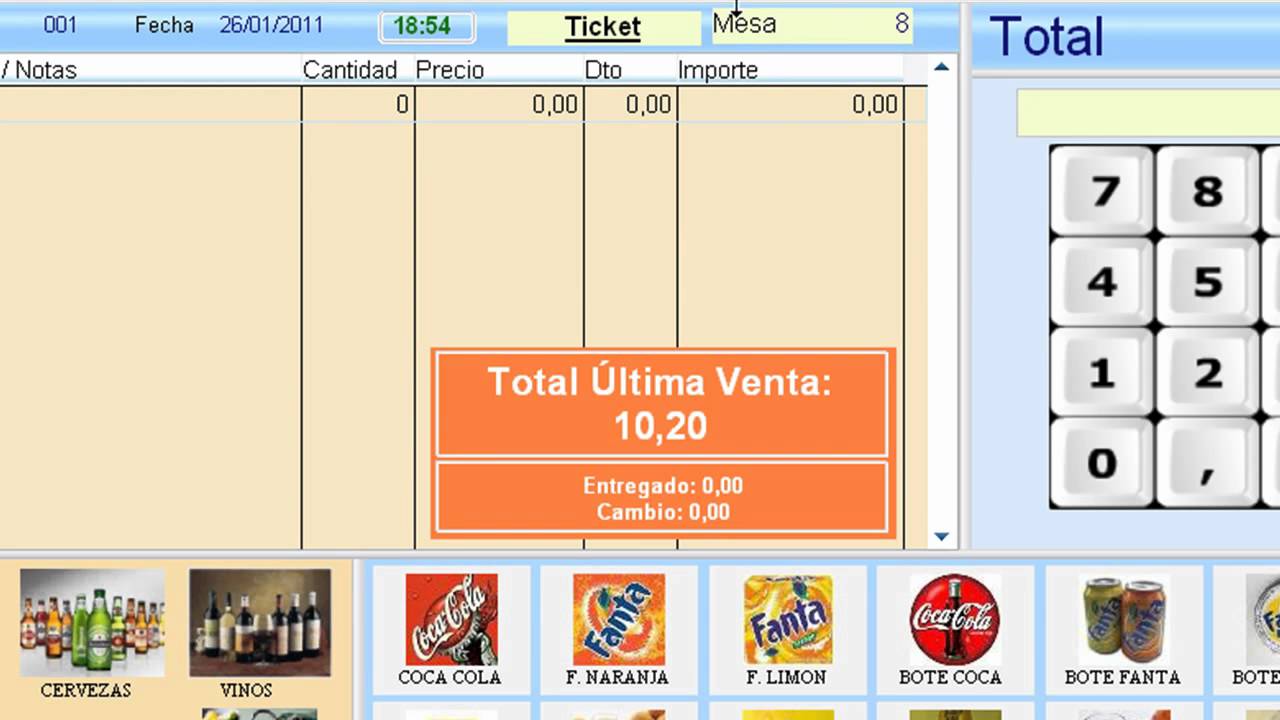 Como usar el salón gráfico en Itactil.
