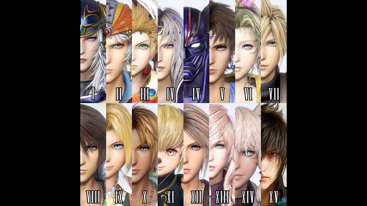 All Final Fantasy Characters Dissidia nt Ft.Limit Burst (FFBE)