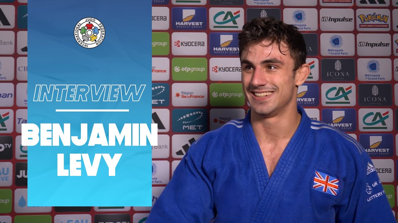 Benjamin LEVY (GBR) - Bronze Medallist in the -73 kg