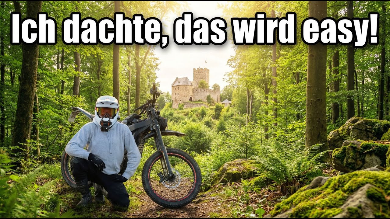 Diese Tour hat mich echt gefordert – 70 km Offroad!