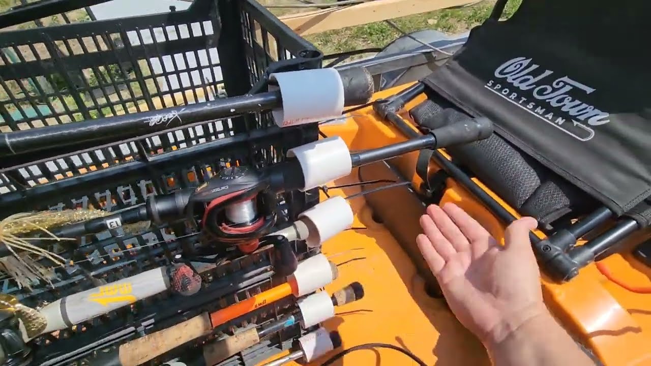 BEST DIY HORIZONTAL ROD STORAGE KAYAK CRATE