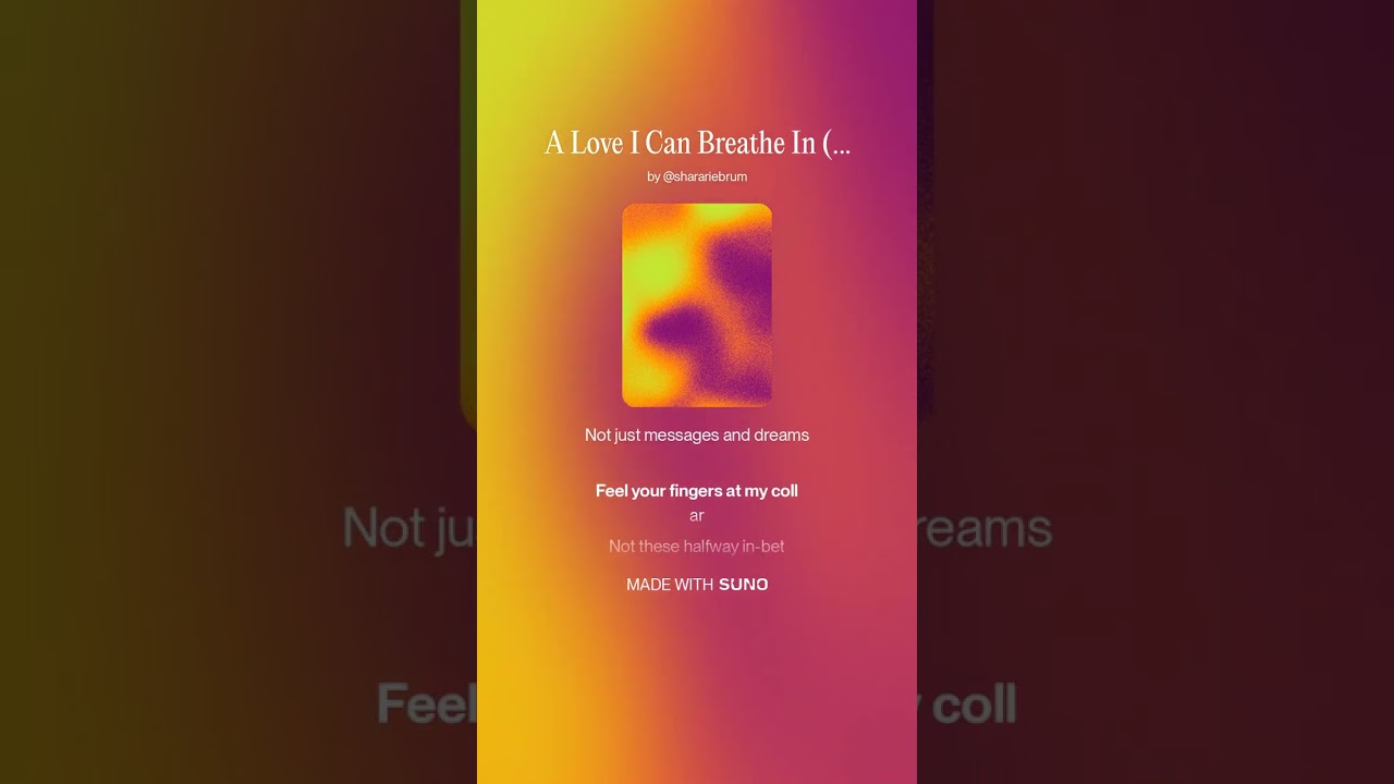 A Love I Can Breathe In --Club Mix