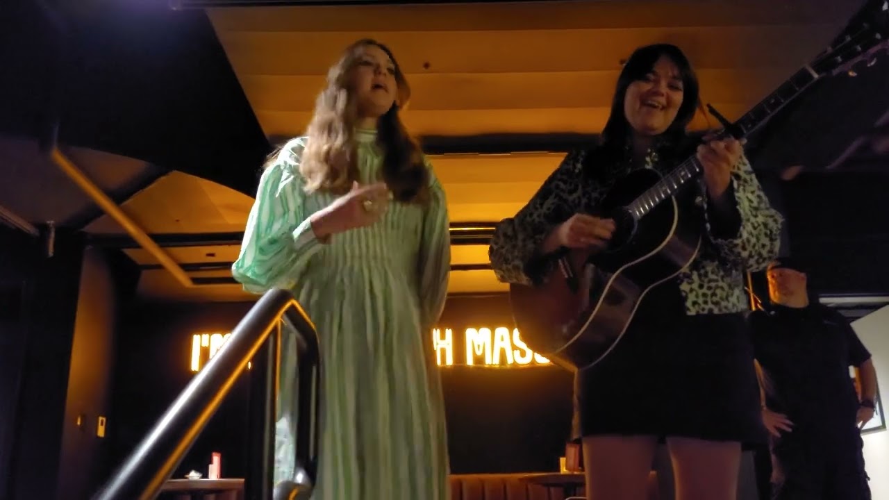 First Aid Kit VIP Sound Check Q&A Palomino Tour July 16 2023 at the Roadrunner
