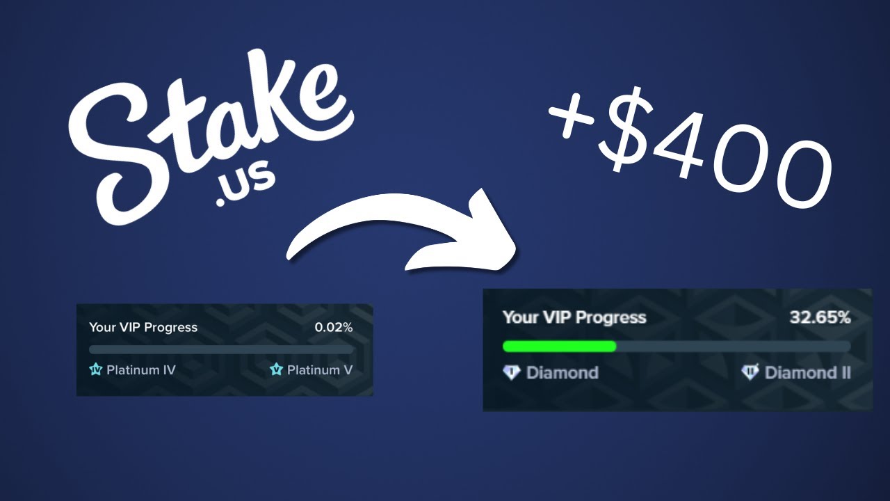 How To Reach Diamond VIP on Stake US With Gold Coins!