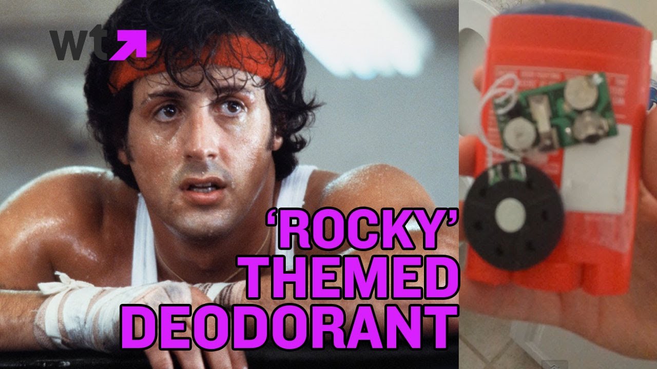 Rocky Theme Song Deodorant | What's Trending Now