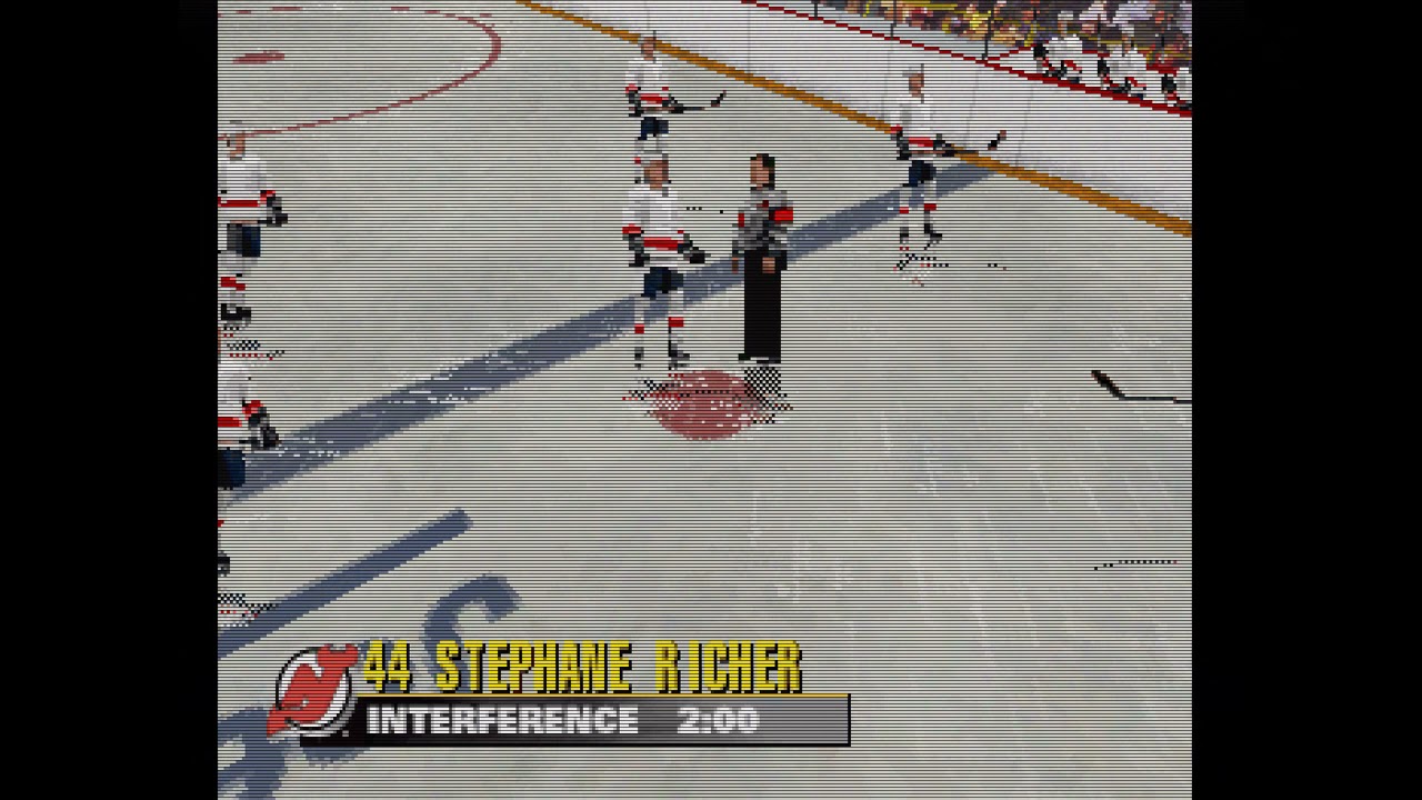 NHL All-Star Hockey - Sega Saturn - Gameplay -