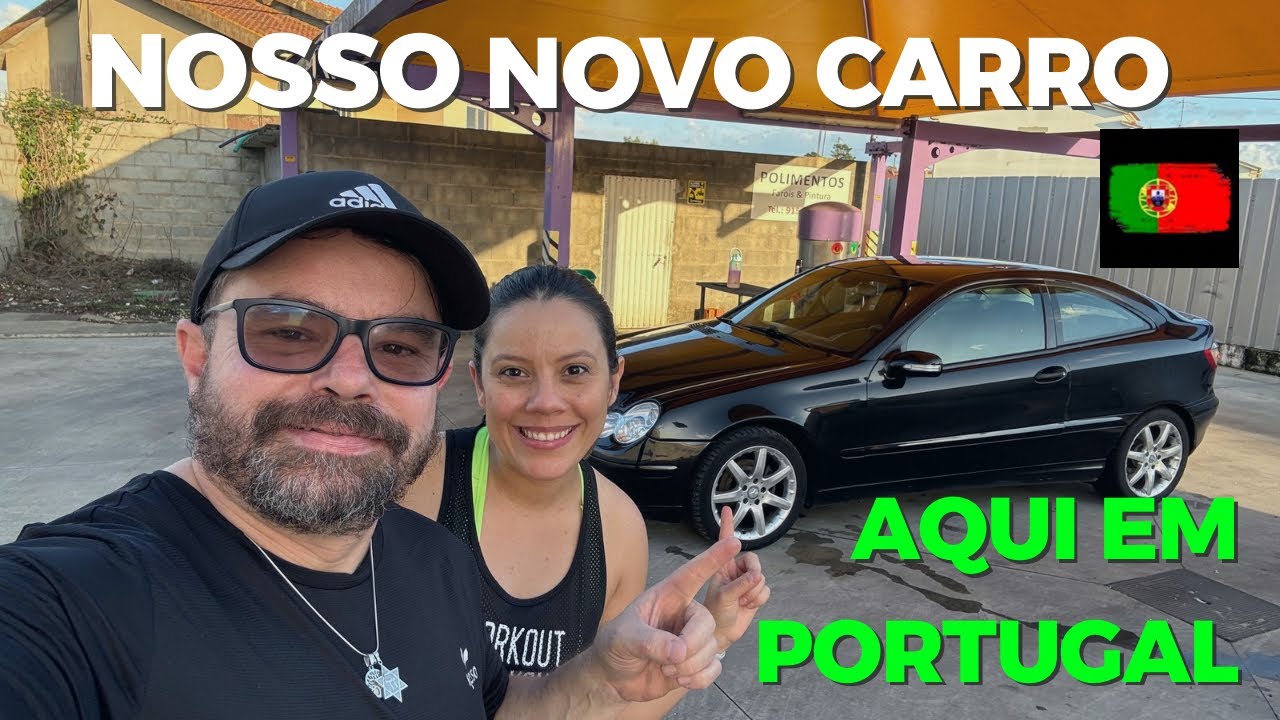 Nosso novo carro aqui em Portugal! #portugal #brasileirosemportugal #imigrantesemportugal