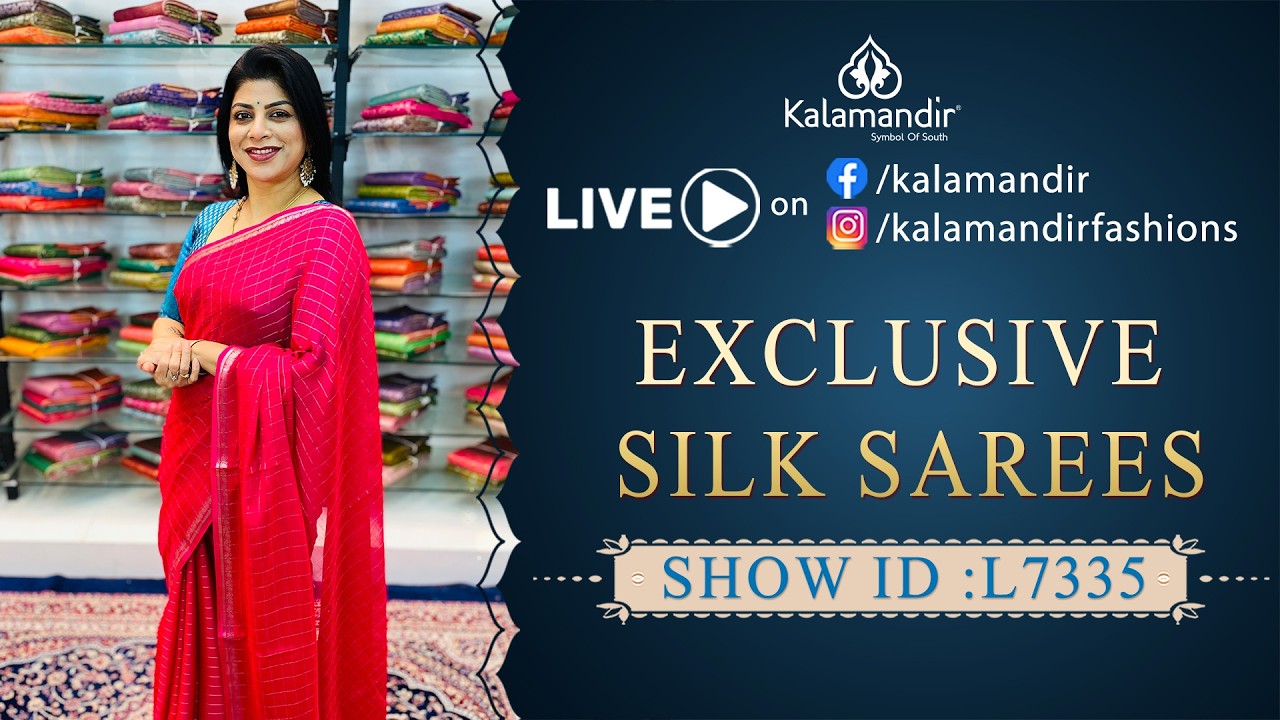 Exclusive Silk Sarees -  Special price | WhatsApp Number 9852 9852 99 | Kalamandir Sarees LIVE