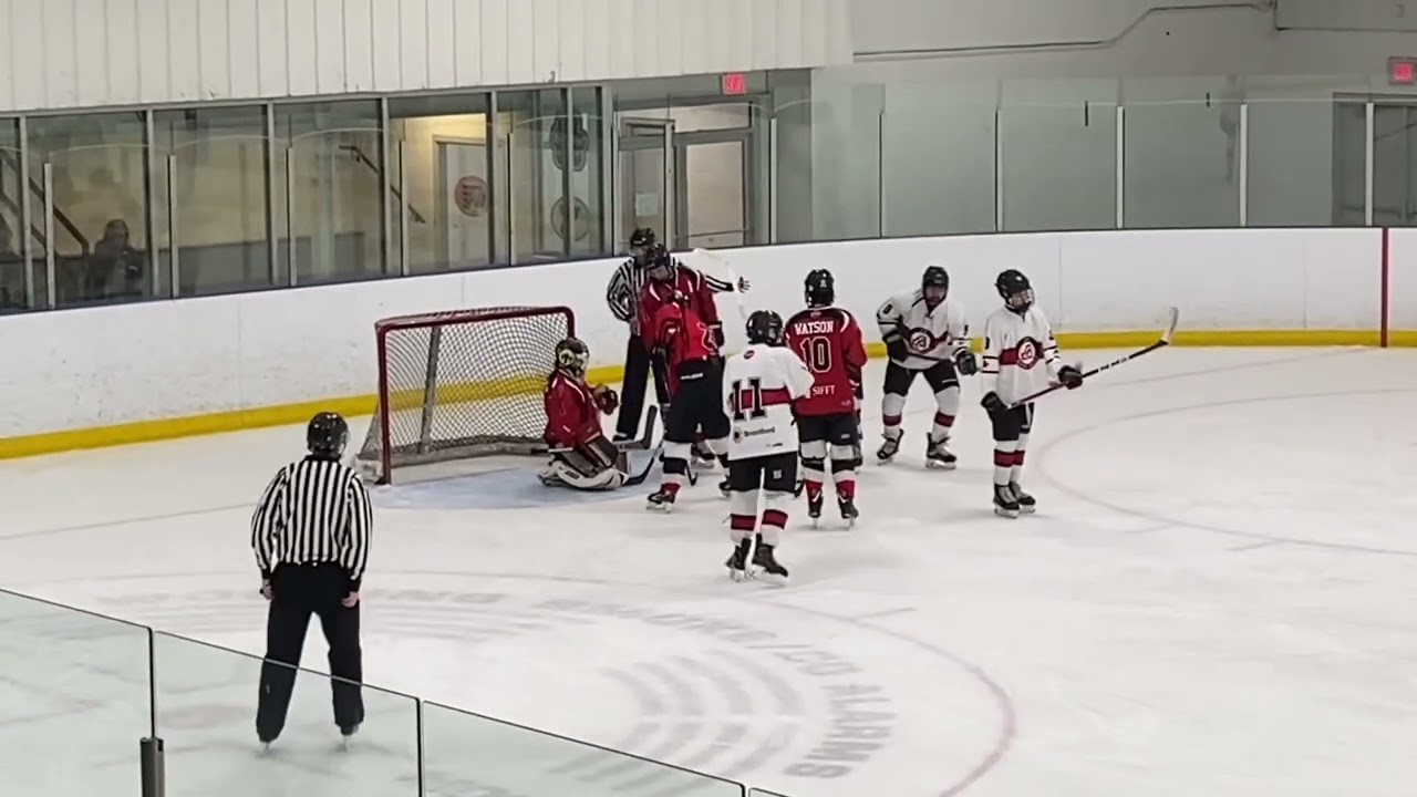 25/26 U18 Almaguin Ice Devils vs Ayr - Bob Beaumont tournament Game 2 - L 5-3