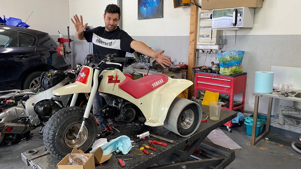 YAMAHA TRI ZINGER COLLECTOR - ON LUI REFAIT UNE BEAUTEE 🤩😎