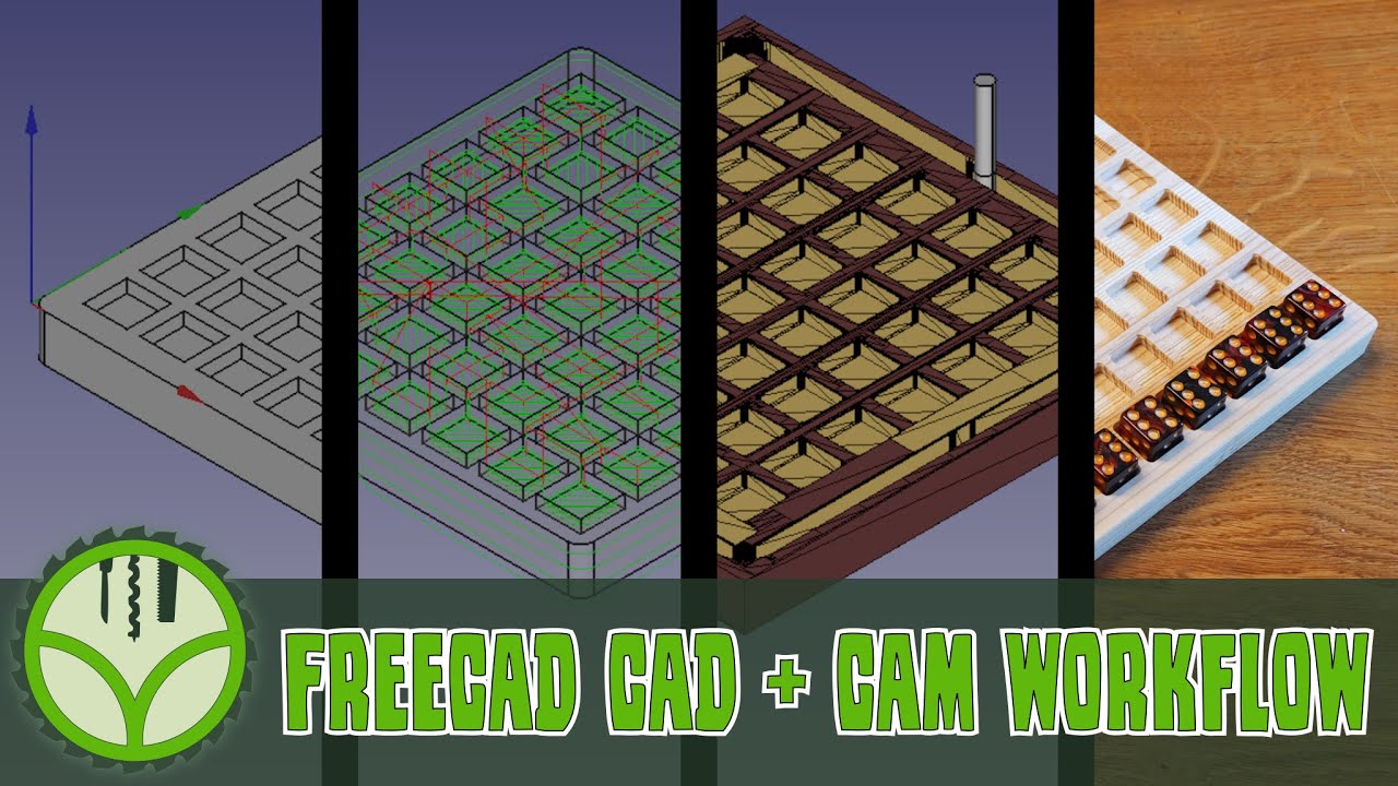ЧПУ с FreeCAD: рабочий процесс CAD + CAM