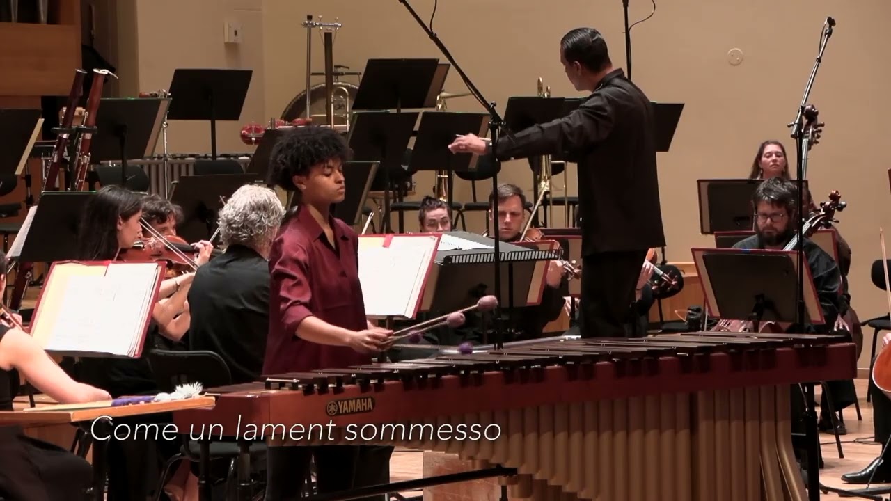 KYRAH ADAMS - marimba, Third Prize Winner, NYMC 2025