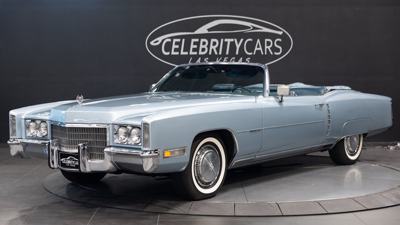1971 Cadillac Eldorado Convertible | At Celebrity Cars Las Vegas