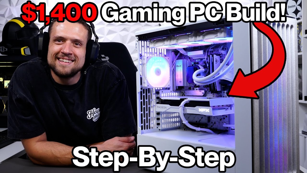 How to Build a $1,400 Gaming PC (Ryzen 5 9600X and RX 9060 XT)