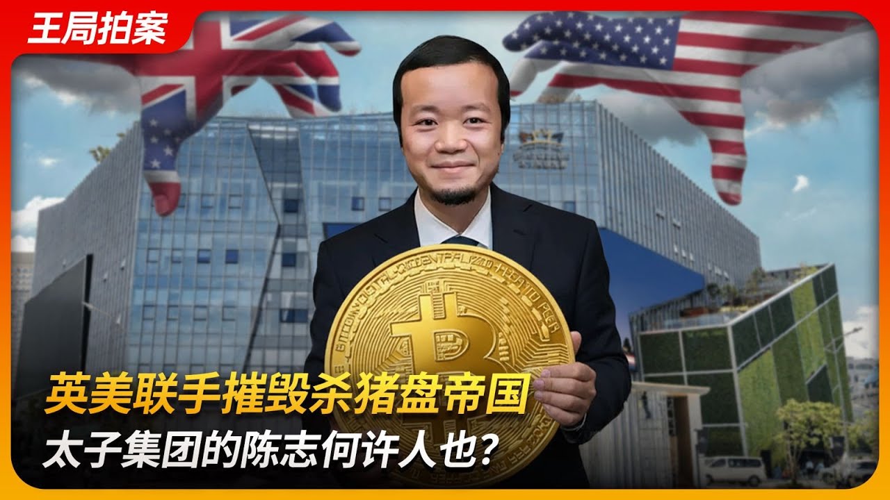 英美联手摧毁杀猪盘帝国，柬埔寨太子集团的陈志何许人也？｜电信诈骗｜洪森家族｜比特币｜美国司法部｜王局拍案 20251029