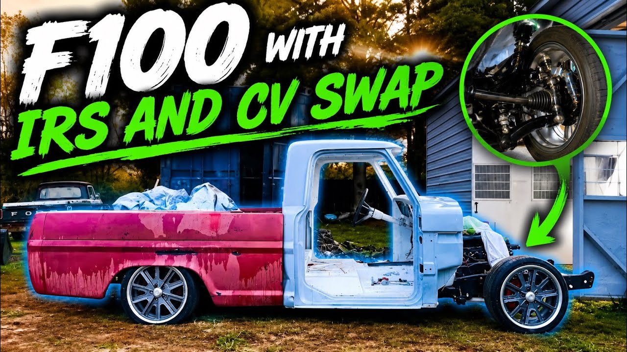 F100 с Mustang IRS и передней подвеской Crown VIC