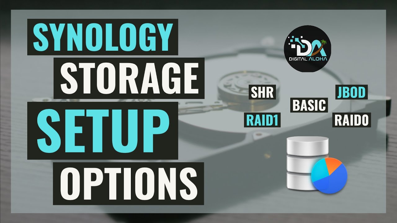 Узнайте, как настроить различные типы RAID на NAS-устройстве Synology с помощью диспетчера хранения