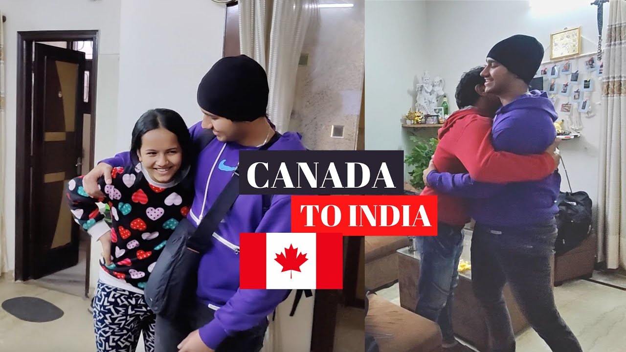 SURPRISE VISIT CANADA🇨🇦 TO INDIA 🇮🇳 | MOTHER BIRTHDAY | FAMILY REACTION  🥹