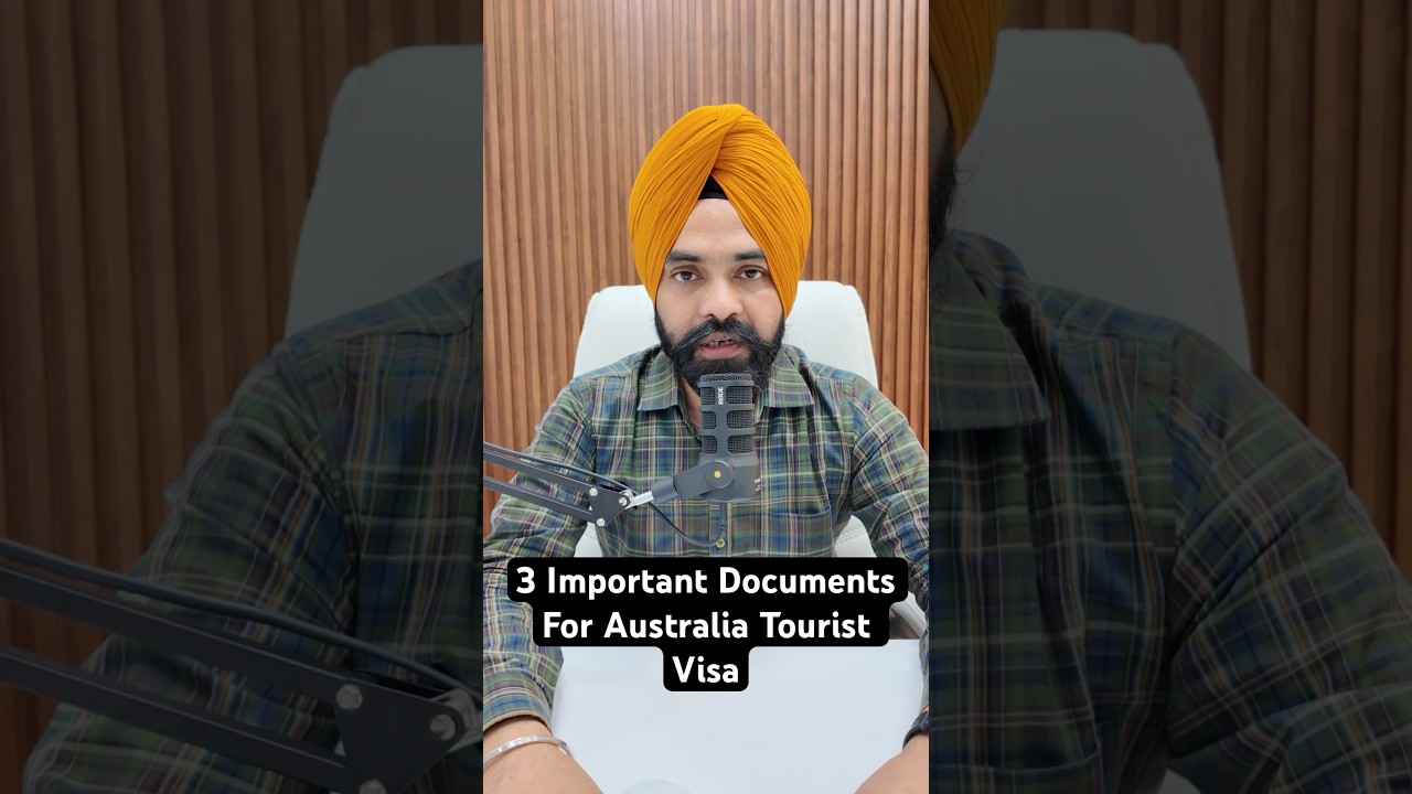 3 Important Documents For Australia Tourist Visa #australiavisa #bluebirdnext
