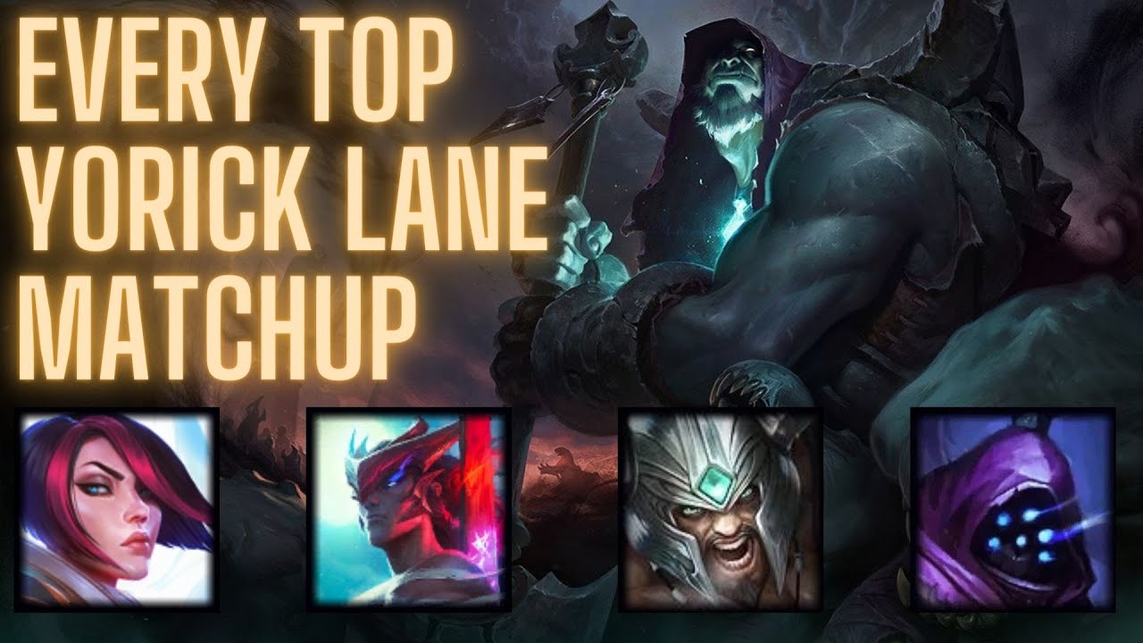 EVERY SEASON 12 TOP MATCHUP FOR YORICK