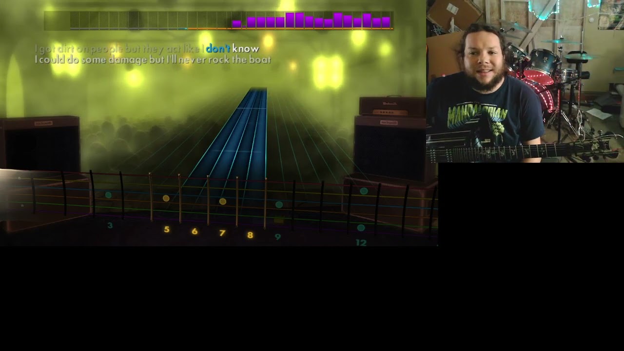 Falling In Reverse Watch the world Burn Lead Guitar Rocksmith 2014 Playthrough