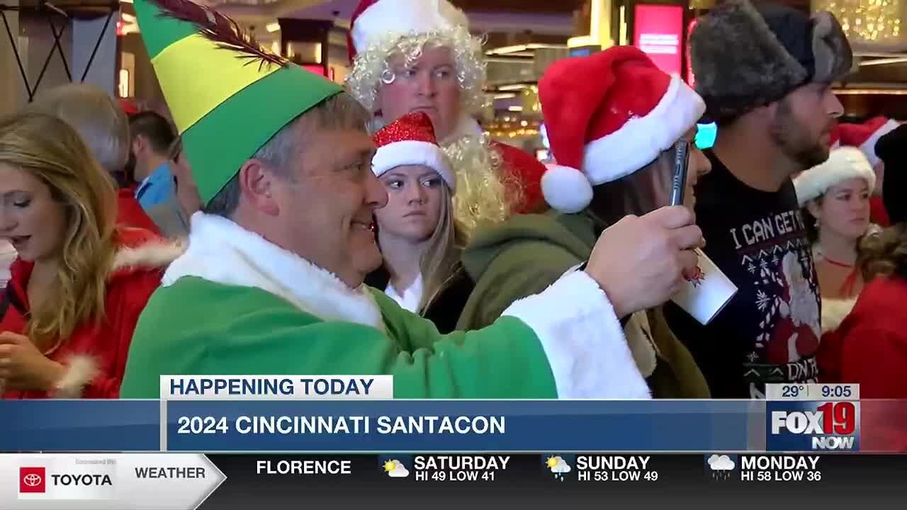 Annual Cincinnati Santacon happening Saturday
