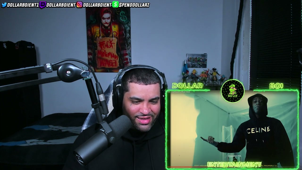AMERICAN REACTS TO UK RAPPER Clavish - Traumatised (Official Video) THIS SURPRISED ME !