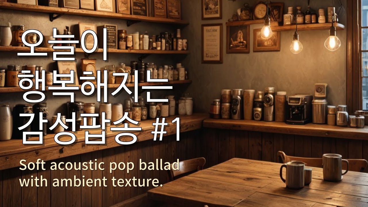 감성 선곡 #1 그냥 틀어 놓으세요 🎧감미로운 감성 팝송/ 잔잔한 카페 음악 플리/ 커피,  휴식, 독서, 공부 BGM🎵