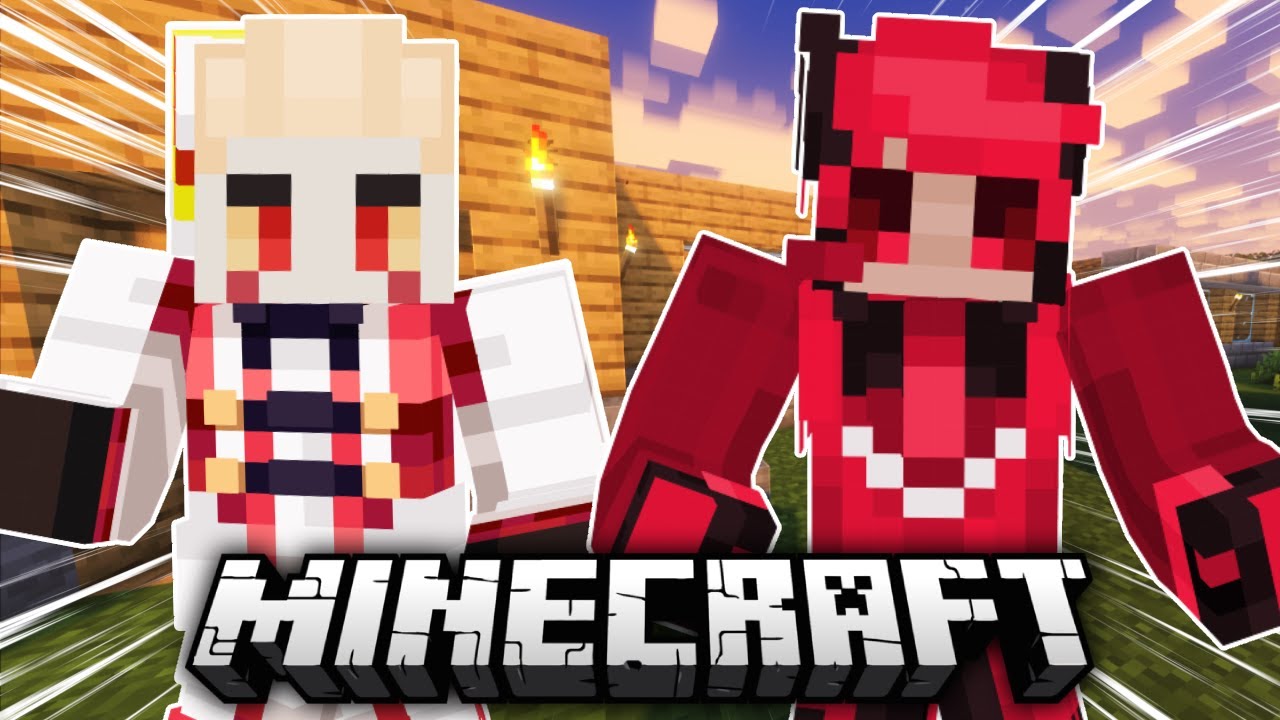 Alastor and Lucifer Play Minecraft!!