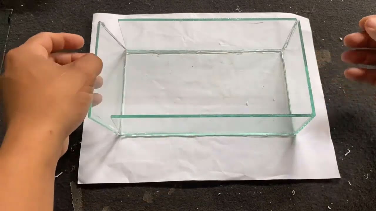 Artesanía con Pedacitos de Vidrio Reciclado