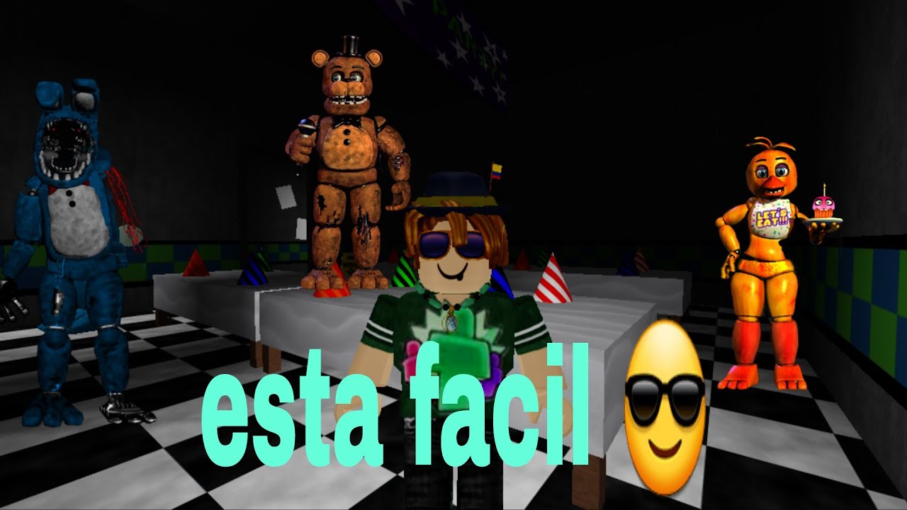 FNAF 2 pero en ROBLOX Lo más fácil que he hecho en mi vida