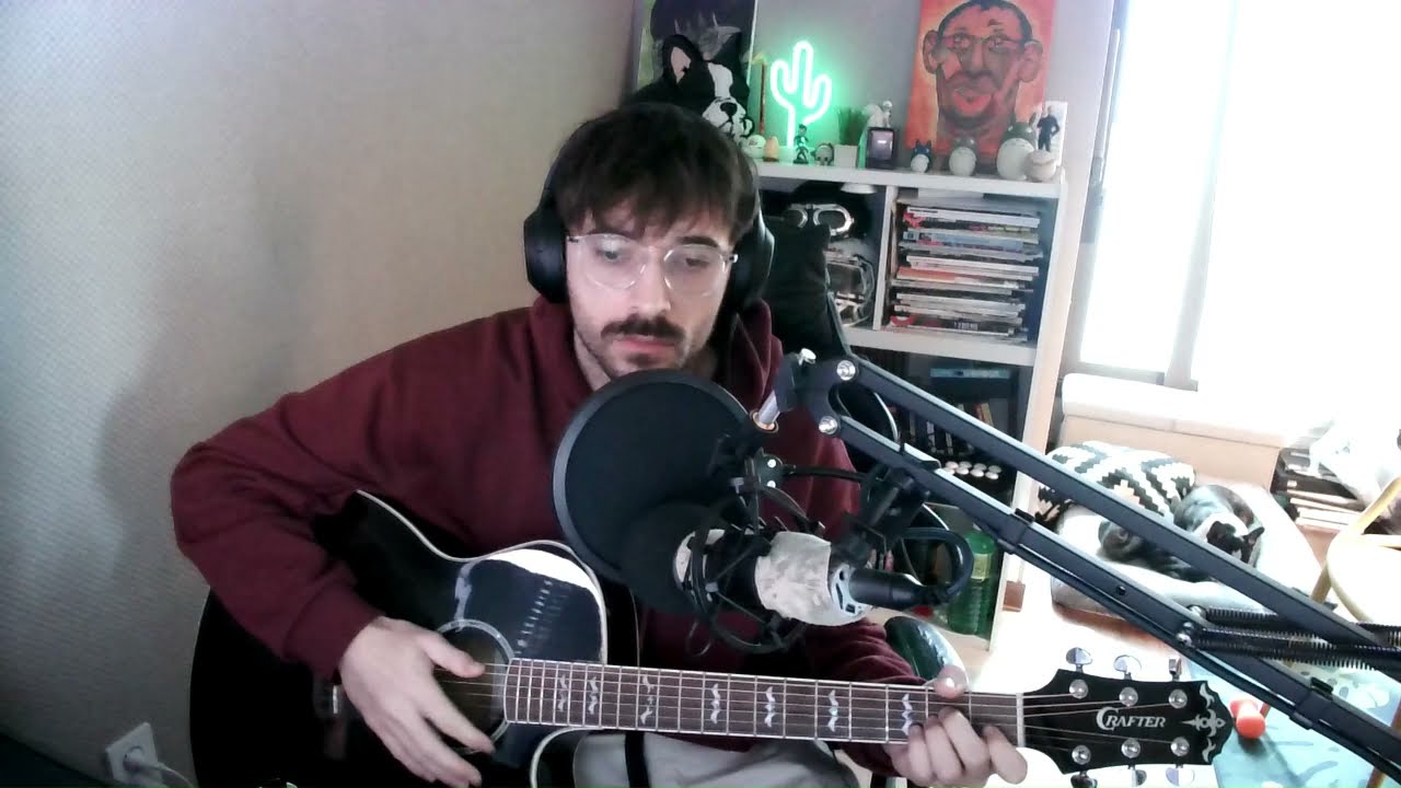 Down in the tube station at midnight - The Jam (Acoustic Cover)