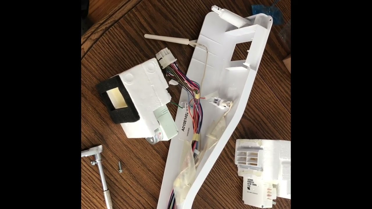 Frigidaire refrigerator not cooling with damper repair