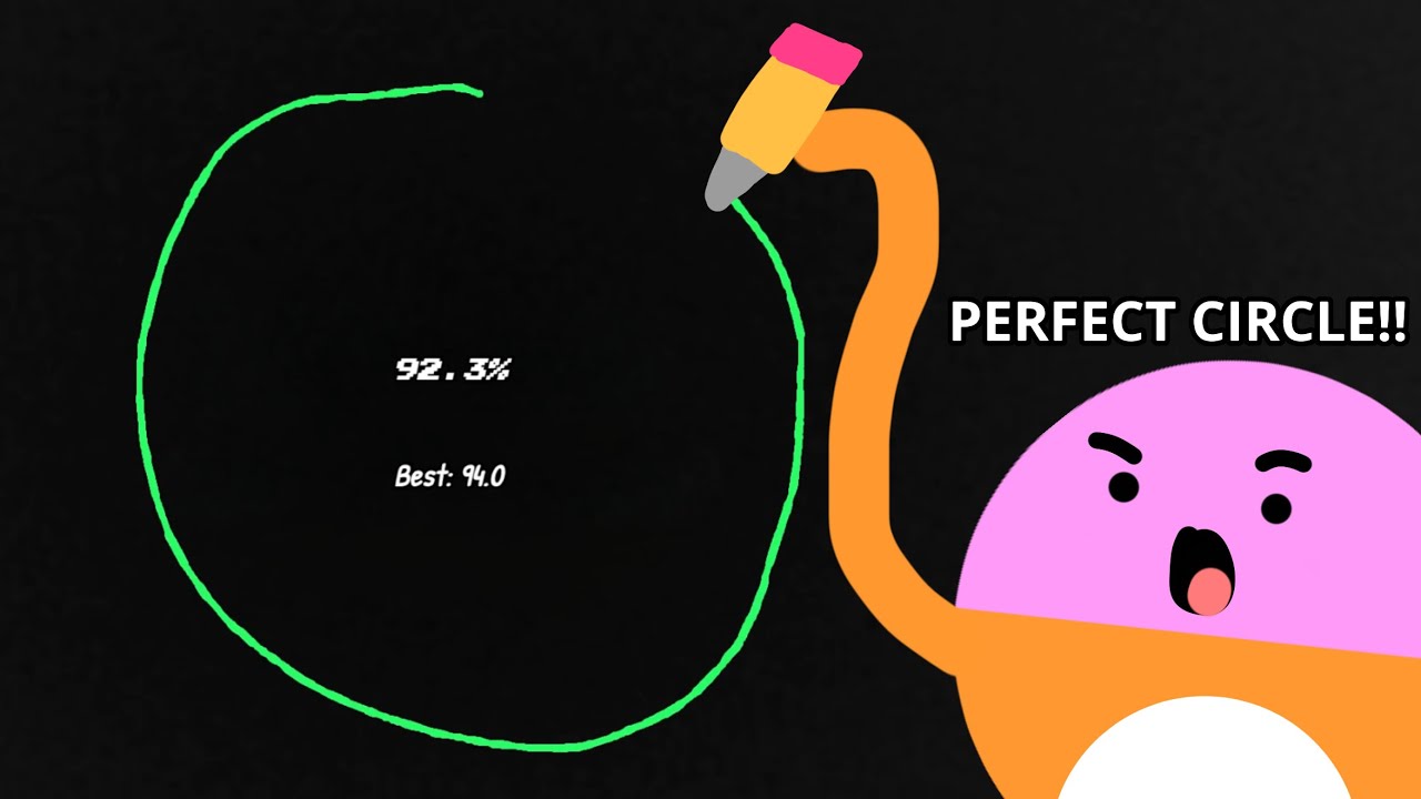 Roblox draw a perfect circle…