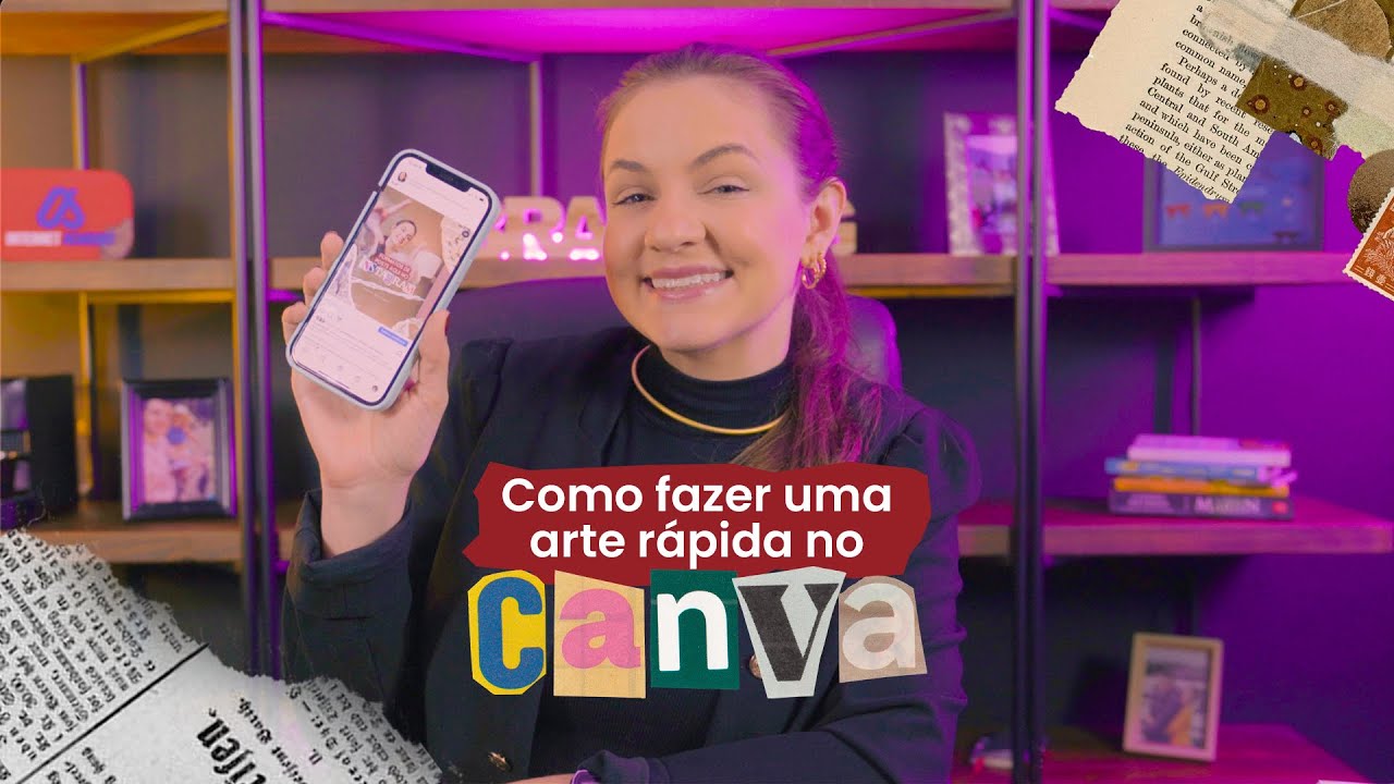 COMO FAZER ARTE R&Aacute;PIDA NO CANVA