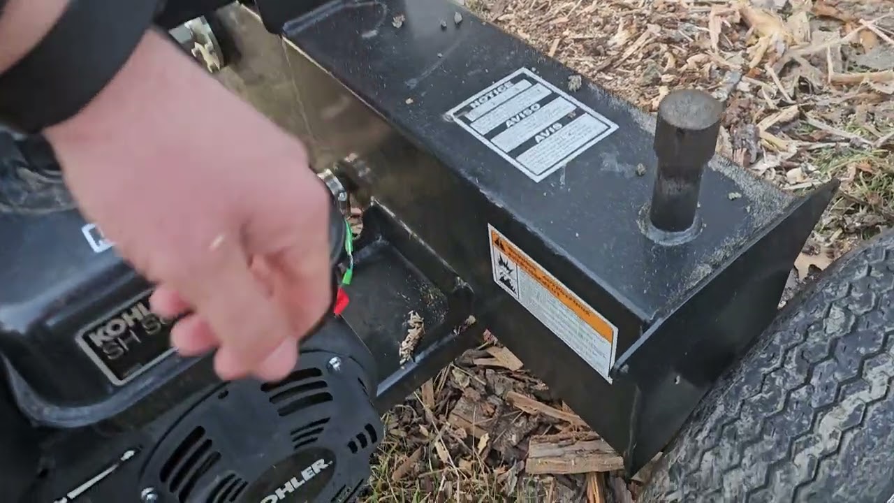 Oregon Kohler log splitter WON'T START, and HOW to fix it!